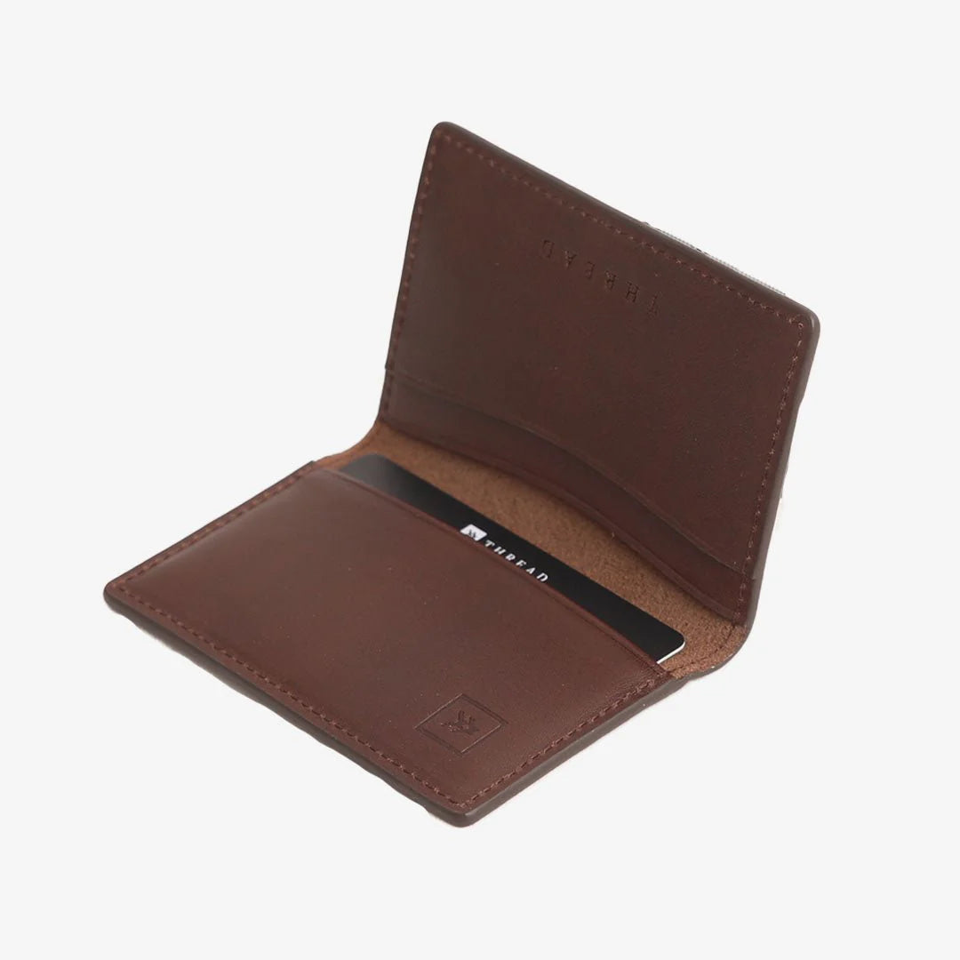 Chocolate - Leather Bifold Wallet