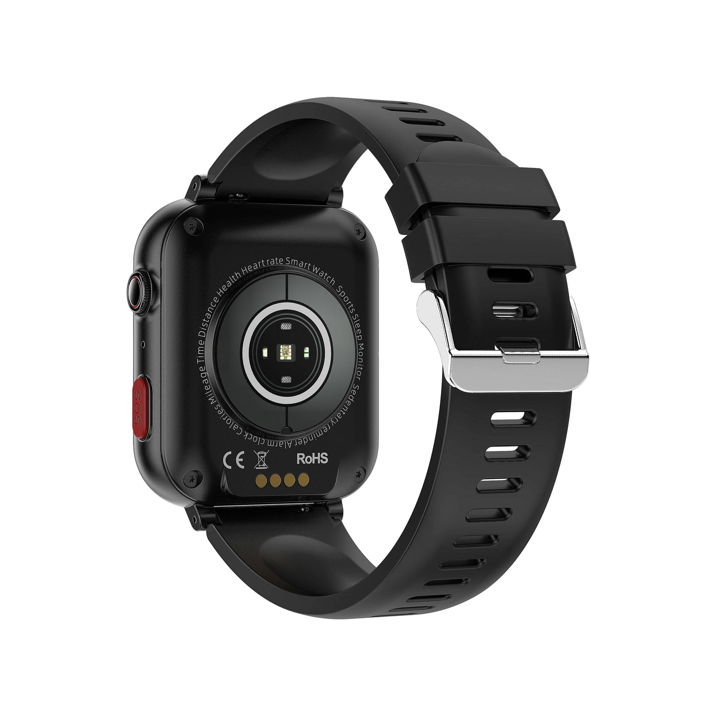 PH18 Fall Detection One-click SOS Call GPS Positioning Blood Glucose Texts and Receive Notification Health Smart Watch