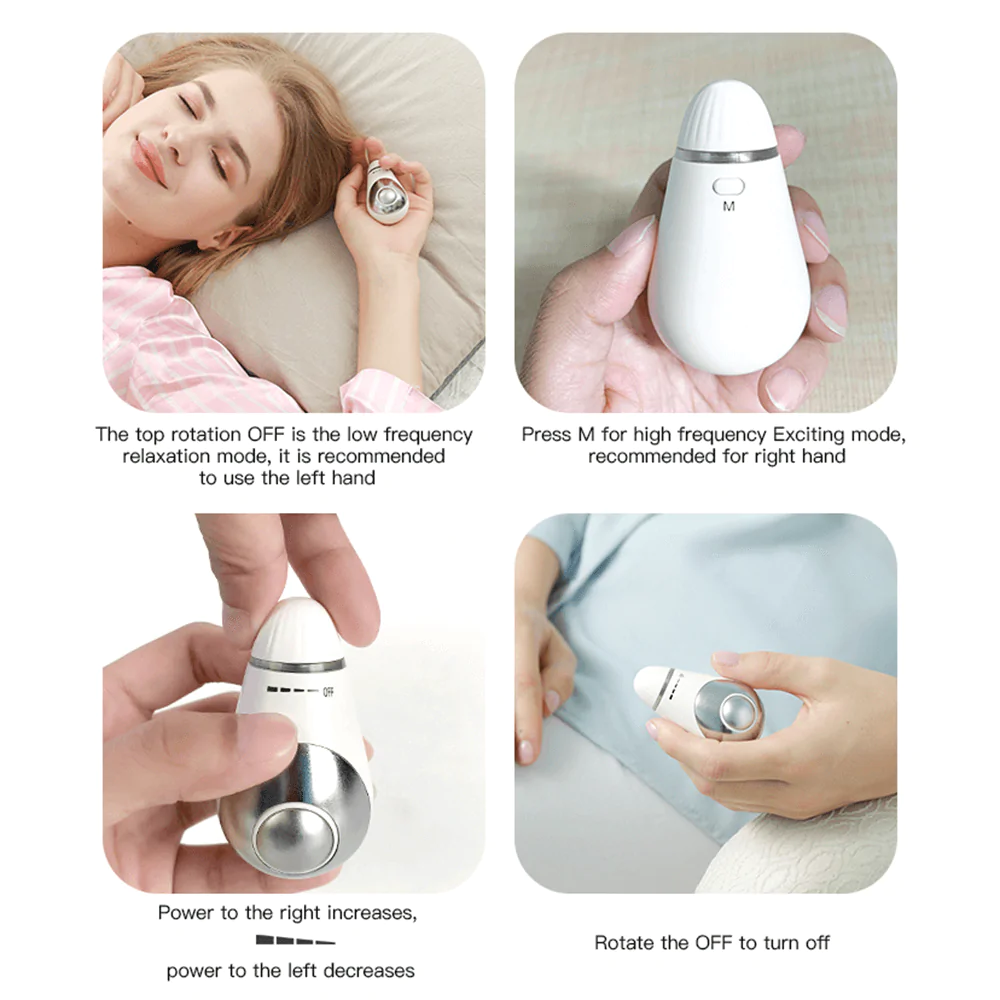 Electrotherapy Sleep Aid For Insomnia | Microcurrent Sleep Therapy Device