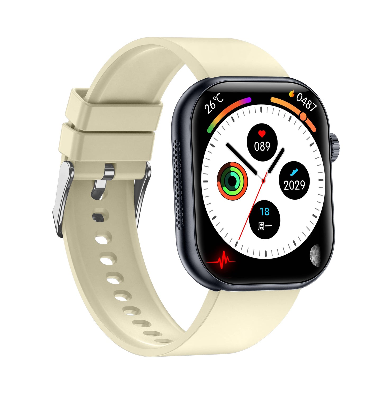 Blood Sugar Monitoring Smart Watch With Blood Pressure ECG/EKG Heart Rate Health Fitness Tracker 2024