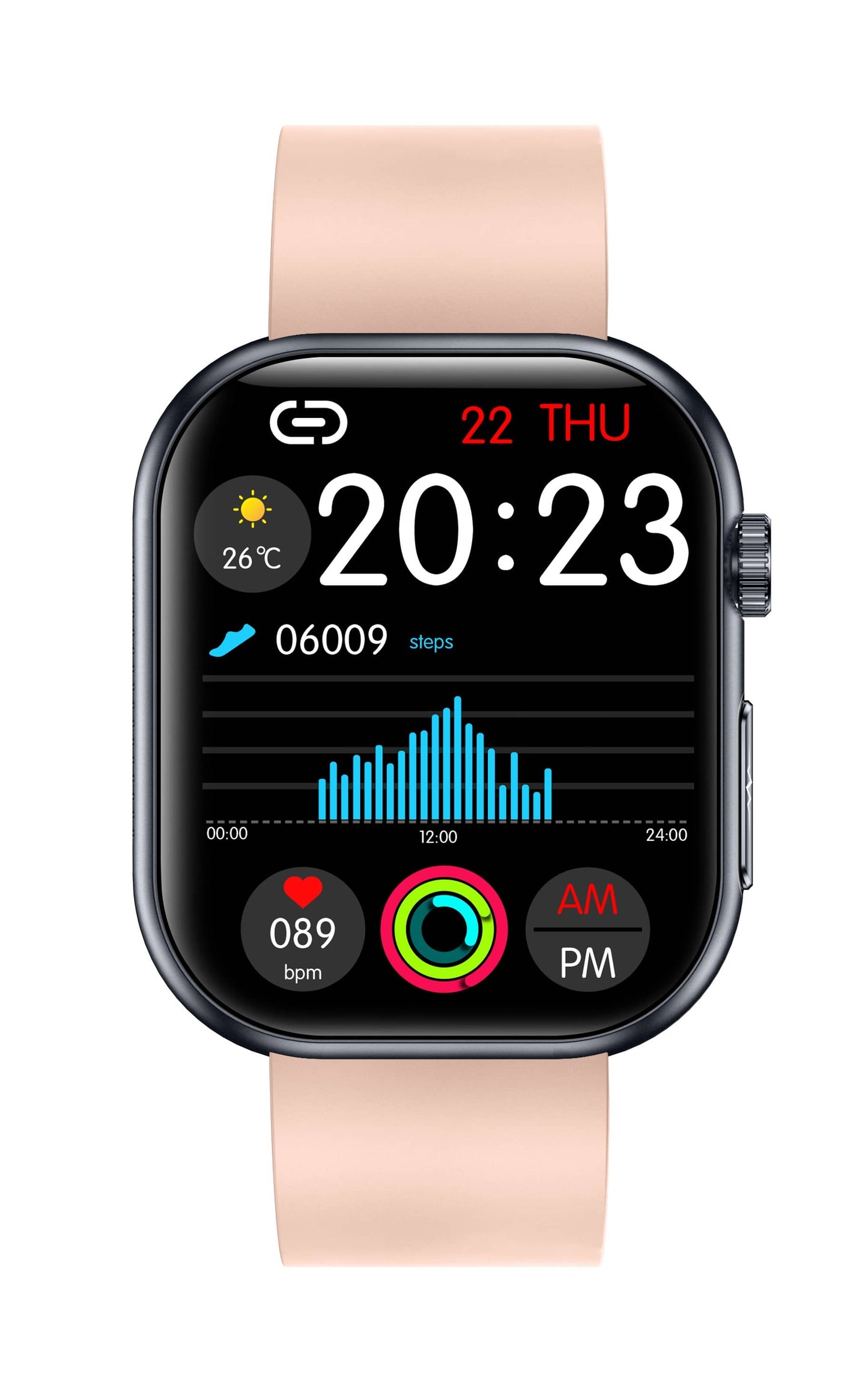 Blood Sugar Monitoring Smart Watch With Blood Pressure ECG/EKG Heart Rate Health Fitness Tracker 2024