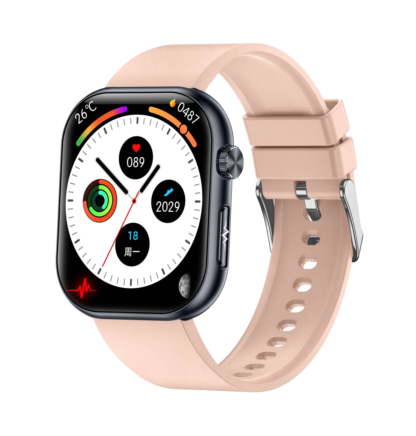 Blood Sugar Monitoring Smart Watch With Blood Pressure ECG/EKG Heart Rate Health Fitness Tracker 2024