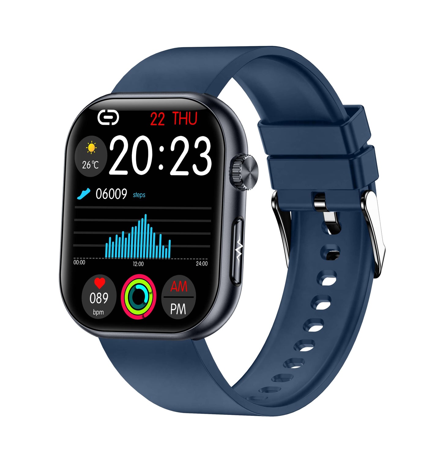 Blood Sugar Monitoring Smart Watch With Blood Pressure ECG/EKG Heart Rate Health Fitness Tracker 2024