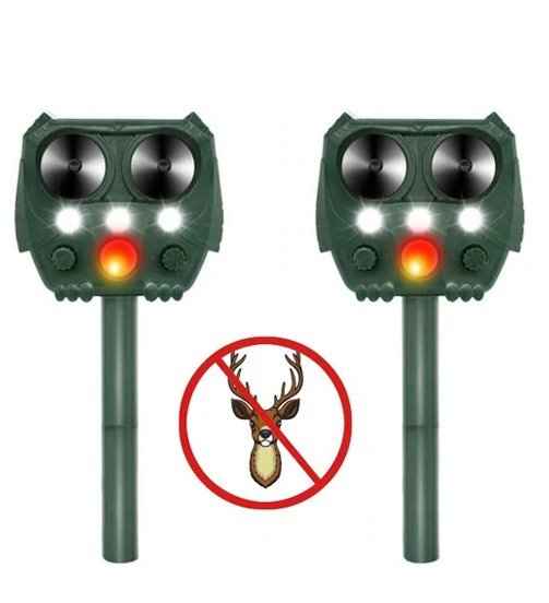 Solar-Powered Ultrasonic Deer Repeller - Protect Your Garden Naturally